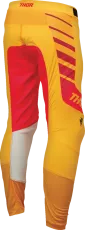 Motocross breeches THOR PRIME ANALOG YELLOW/RED
