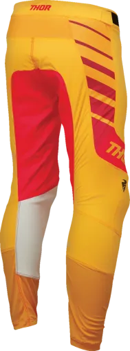 Motocross breeches THOR PRIME ANALOG YELLOW/RED