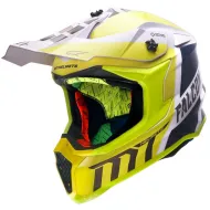 Motocross helmet MT FALCON WARRIOR-YELLOW