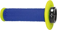 Мотокрос ръкохватки PROGRIP 708 Lock-On Locking BLUE/FLUO YELLOW
