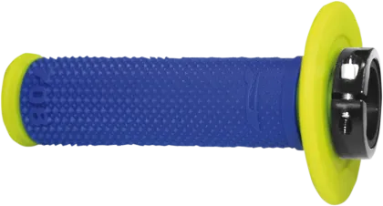 Γκριπ Motocross PROGRIP 708 Κλείδωμα με κλειδαριά ΜΠΛΕ/ΚΙΤΡΙΝΟ FLUO