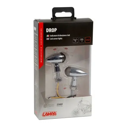 Ενδείξεις LED DROP CHROME - 90483