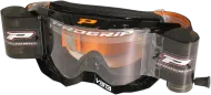 Мотокрос очила PROGRIP 3303 Vista BLACK Roll-Off SYSTEM