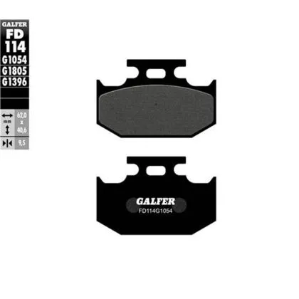 Galfer SEMI METAL Πίσω Moto Pads FD114G1054