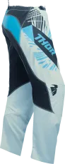 Pantaloni motocross damă THOR FEMEI SECTOR SPLIT ALBASTRU DESCHIS