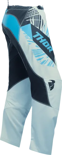 Women's motocross breeches THOR WOMEN'S SECTOR SPLIT LIGHT BLUE