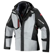 Geaca textila moto SPIDI Mission-T H2Out Black/Ice