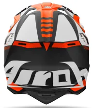 Casca motocross AIROH WRAAAP FEEL ORANGE MATT