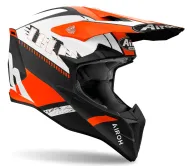 Casca motocross AIROH WRAAAP FEEL ORANGE MATT