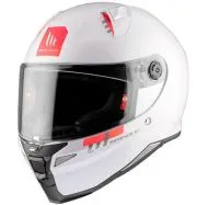 Helmet MT REVENGE 2 S SOLID A0 GLOSS PEARL WHITE