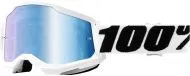Motocross Goggles 100% STRATA2 EVEREST-MIRROR SILVER