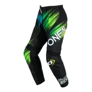 Pantaloni Motocross O'NEAL ELEMENT VOLTAGE NEGRU/VERDE