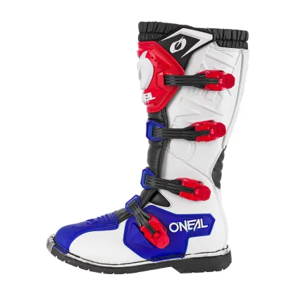 Ghete motocross O'NEAL RIDER PRO ALBASTRU/ROSU/ALB