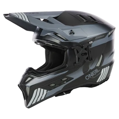 Ендуро каска O'NEAL EX-SRS HITCH BLACK/GRAY V.24
