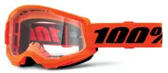 Motocross Goggles 100% STRATA2 NEON ORANGE 24