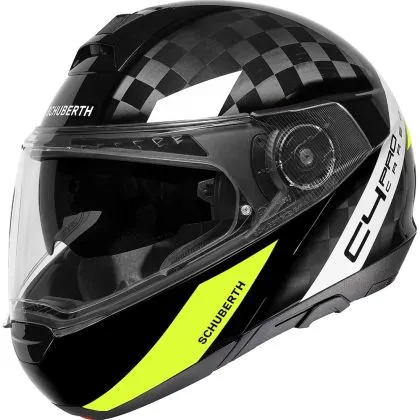 Casca moto SCHUBERTH C4 PRO CARBON AVIO GALBEN
