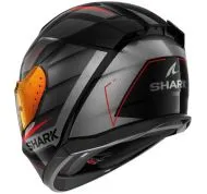 Helmet SHARK D-SKWAL 3 SIZLER BLACK/GREY/RED