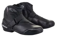 ALPINESTARS SMX-1 R V2 BLACK MOTORCYCLE BOOTS