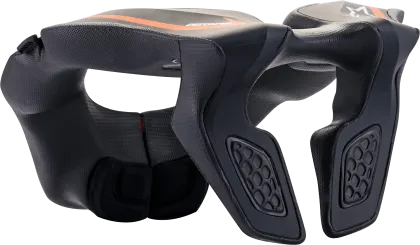 Παιδικό προστατευτικό γιακά ALPINESTARS NECK SUPPORT ΜΑΥΡΟ/ΠΟΡΤΟΚΑΛΙ