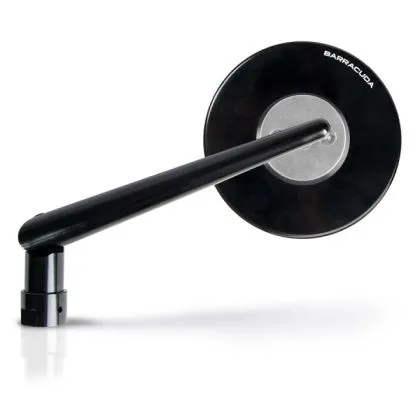 Motorcycle mirrors BARRACUDA SKIN-S B-LUX BLACK