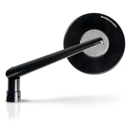 Motorcycle mirrors BARRACUDA SKIN-S B-LUX BLACK