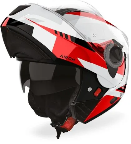 AIROH SPECKTRE CLEVER RED GLOSS modular helmet