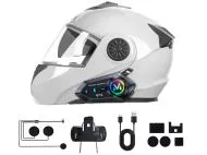 Интерком за мотоциклет Bluetooth Y12 pro слушалка за моторна каска