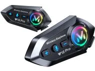 Интерком за мотоциклет Bluetooth Y12 pro слушалка за моторна каска