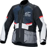 Textile motorcycle jacket ALPINESTARS ANDES AIR Drystar® BLUE/GRAY