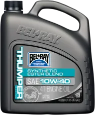 Масло BEL-RAY THUMPER  RACING Synthetic Ester Blend T4 10W-40 4L