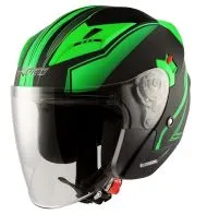 Casca scuter APRO YORK VERDE MAT
