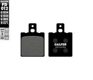 Front/Rear Motorcycle Pads Galfer SEMI METAL FD012G1054