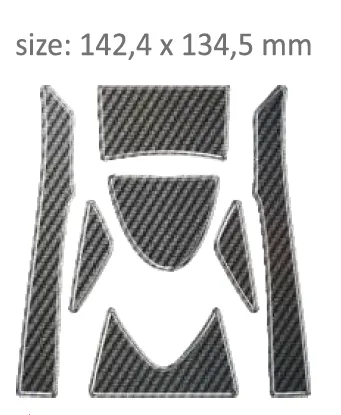 Προστατευτικό τριών επιβατών PPSK3P/PR3160 KAWASAKI ER6N 2012-2014.