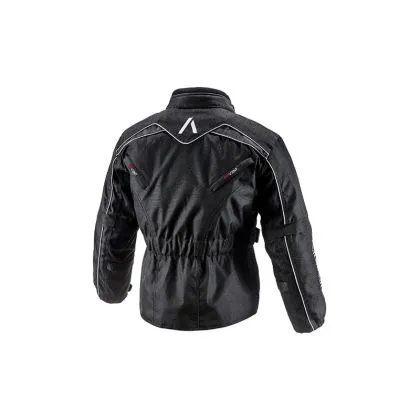CHILDREN'S textile motorcycle jacket ADRENALINE KID 2.0 BLACK