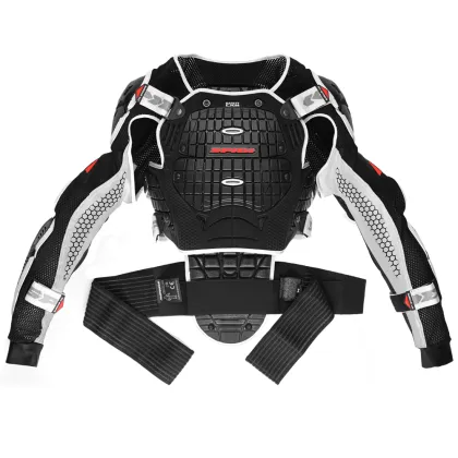 Protective armor SPIDI WARRIOR BLACK/WHITE