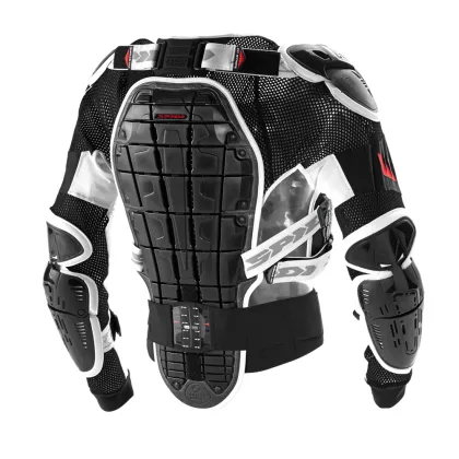 Protective armor SPIDI WARRIOR BLACK/WHITE