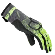 Υφασμάτινα γάντια μοτοσυκλέτας SPIDI CROSS KNIT YELLOW FLUO
