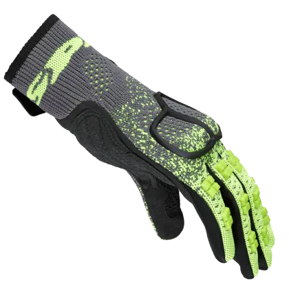 Mănuși moto textil SPIDI CROSS KNIT GALBEN FLUO