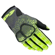 Υφασμάτινα γάντια μοτοσυκλέτας SPIDI CROSS KNIT YELLOW FLUO