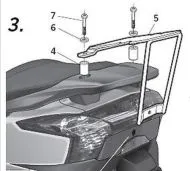 SHAD K0SP19ST Case Mounting Kit