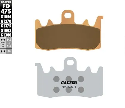 Предни мото накладки Galfer SINTERED RACING COMPOUND FD475G1375R