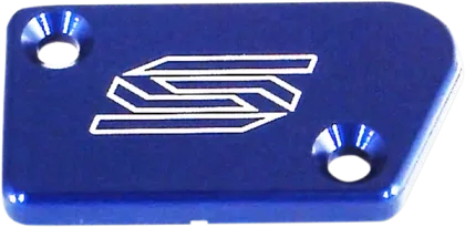 Front brake reservoir cap SCAR BLUE