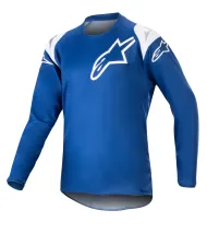 Παιδική φανέλα μοτοκρός ALPINESTARS Racer Narin ΜΠΛΕ/ΛΕΥΚΗ