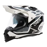 Enduro helmet O'NEAL SIERRA II R WHITE/BLACK/GRAY V.24
