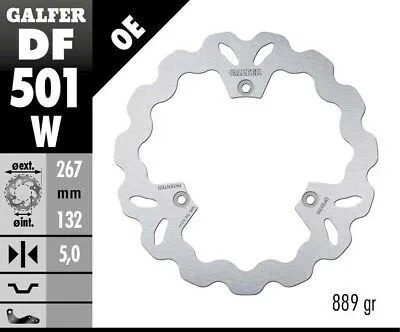 Заден спирачен диск Galfer WAVE FIXED 267x5mm DF501W