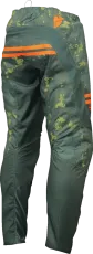 Children's motocross breeches THOR YOUTH SECTOR DIGI GREEN/ORANGE
