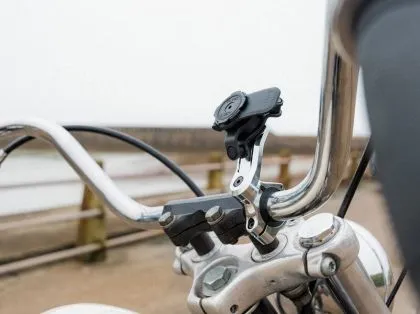 Sistem de montare QUAD LOCK Pro Chrome pentru ghidon