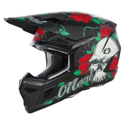 Children's motocross helmet O'NEAL 3SERIES MELANCIA BLACK/MULTI V.24