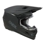 Детска мотокрос каска O'NEAL 3SERIES SOLID BLACK V.24