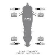 REZISTENTE PENTRU INDICATORI LED MOTO BARRACUDA 10WATT